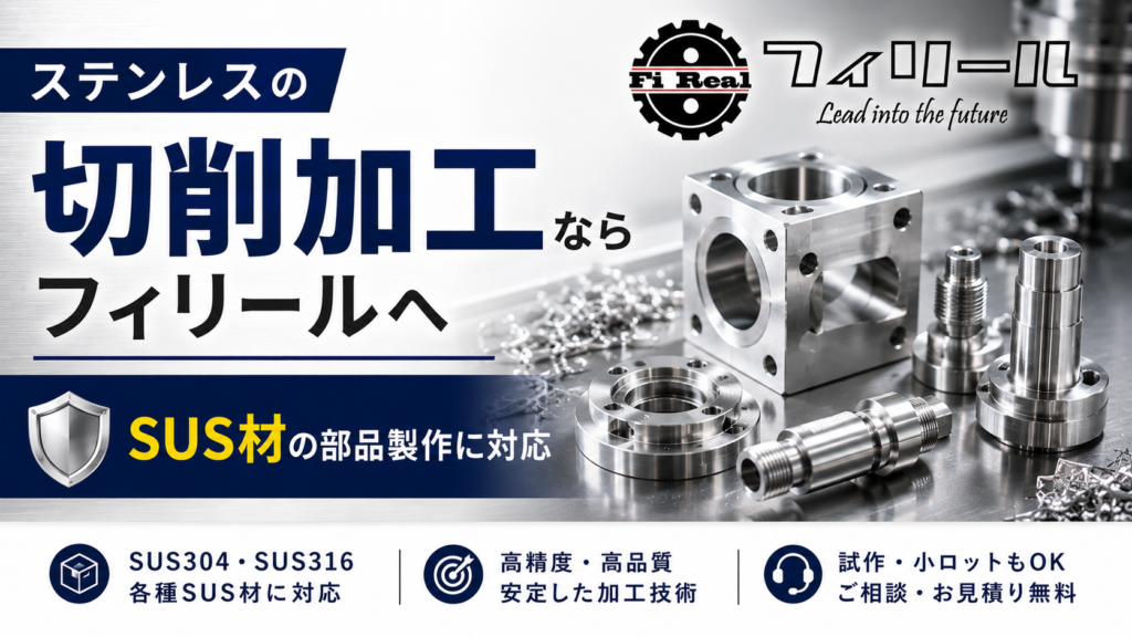 ステンレスの切削加工ならフィリールへ｜SUS材の部品製作に対応 2